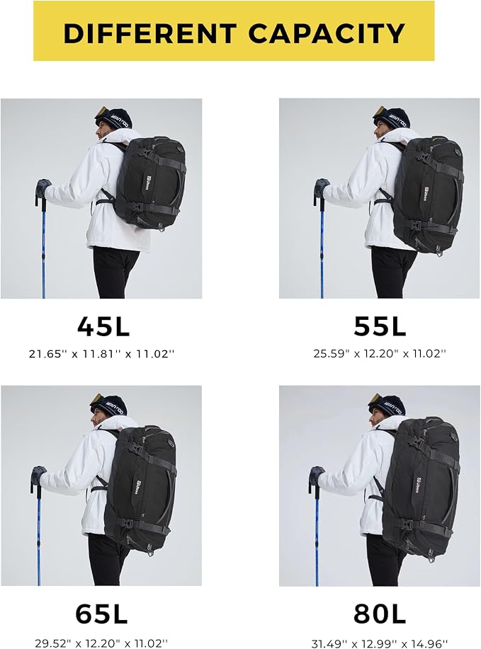 Ubon Large Duffel Bag Weekender Bags - Image 2