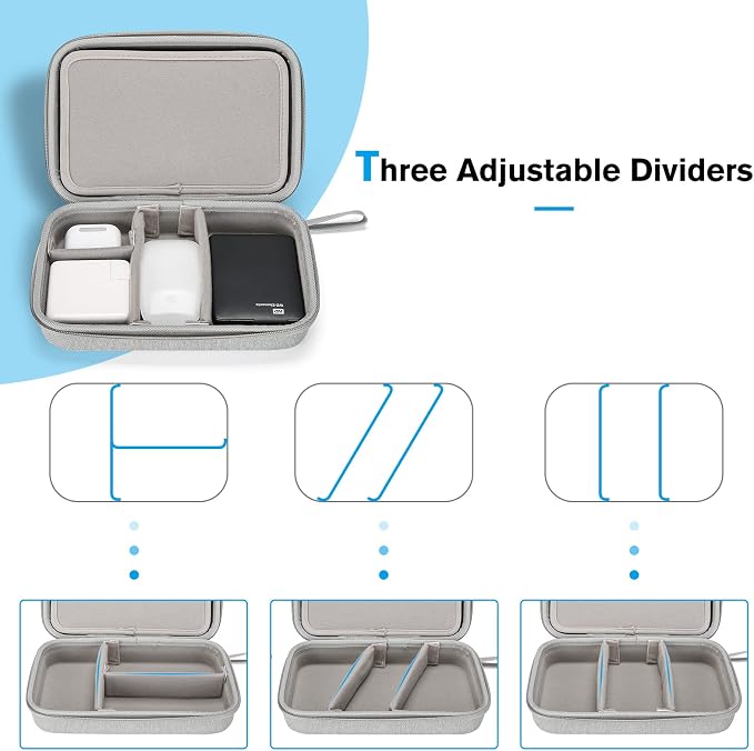 ProCase Hard Travel Electronic Organizer Case - Image 4