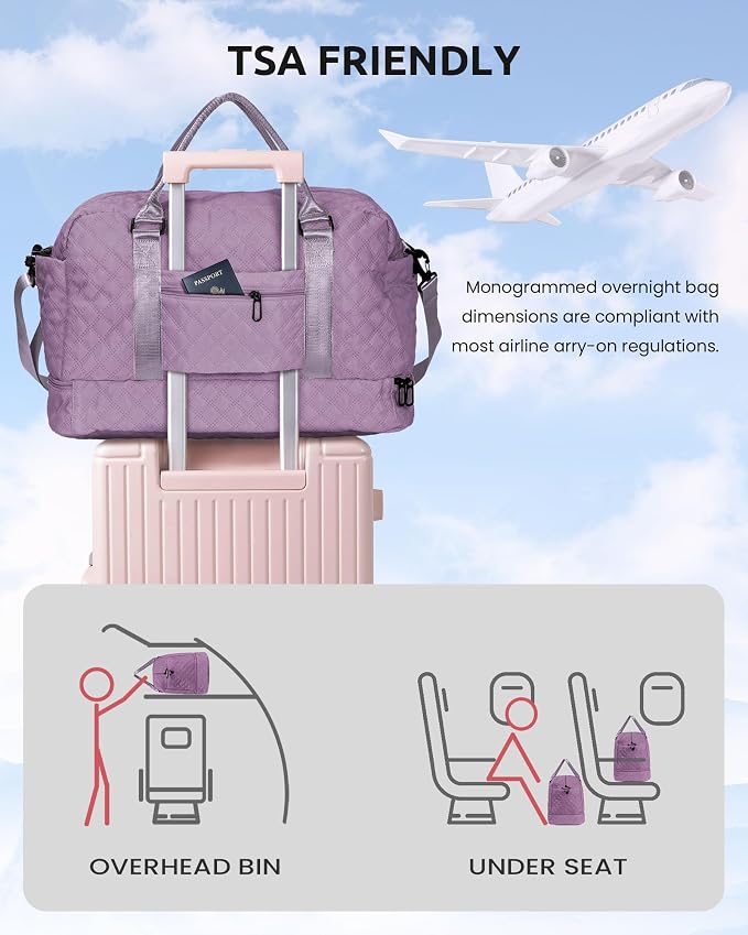 Gifts for Mom-Initial Duffle Bag - Image 5