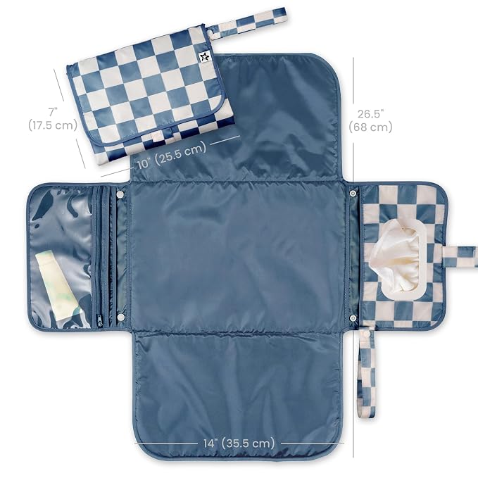 Tiny Twinkle Portable Diaper Changing Pad-Foldable Waterproof Changing - Image 2
