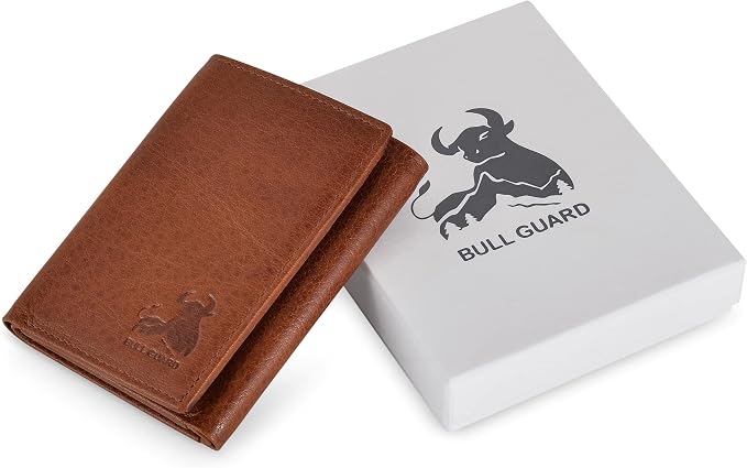 BULL GUARD Leather Trifold Wallets - Image 8