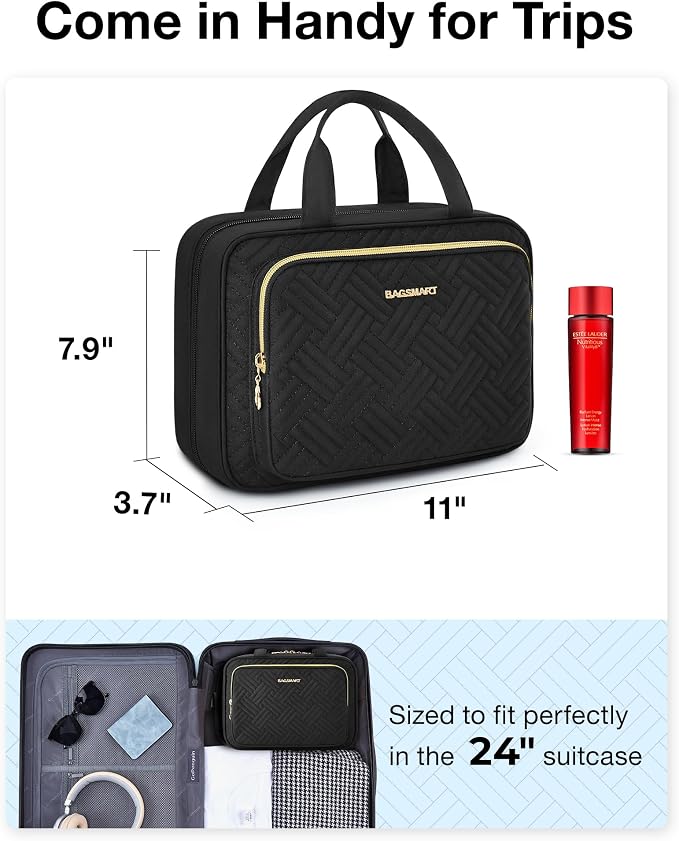 BAGSMART Hanging Travel Toiletry Organizer - Image 6