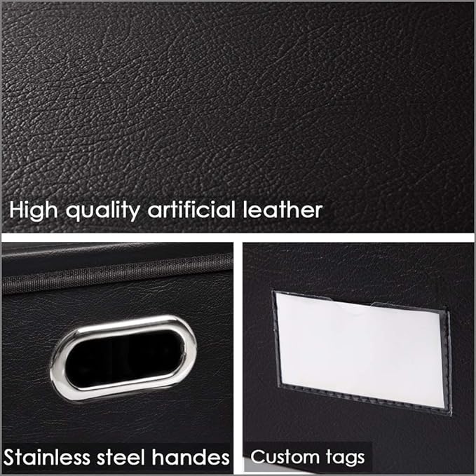 PRANDOM Large Foldable Storage Bins - Image 4