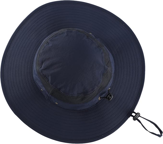 Home Prefer UPF 50+ Men's Sun Hat Wide Brim Bucket Hat UV Protection Hat - Image 3