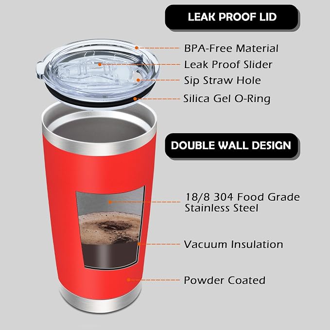 20oz Tumbler Bulk Stainless Steel Tumblers - Image 3