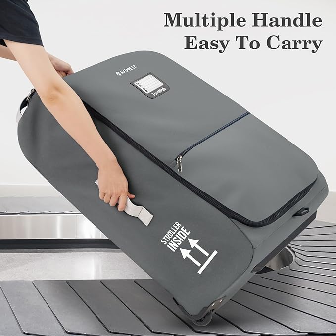 Stroller Bag for Airplane, Stroller Travel Bag Compatible - Image 9
