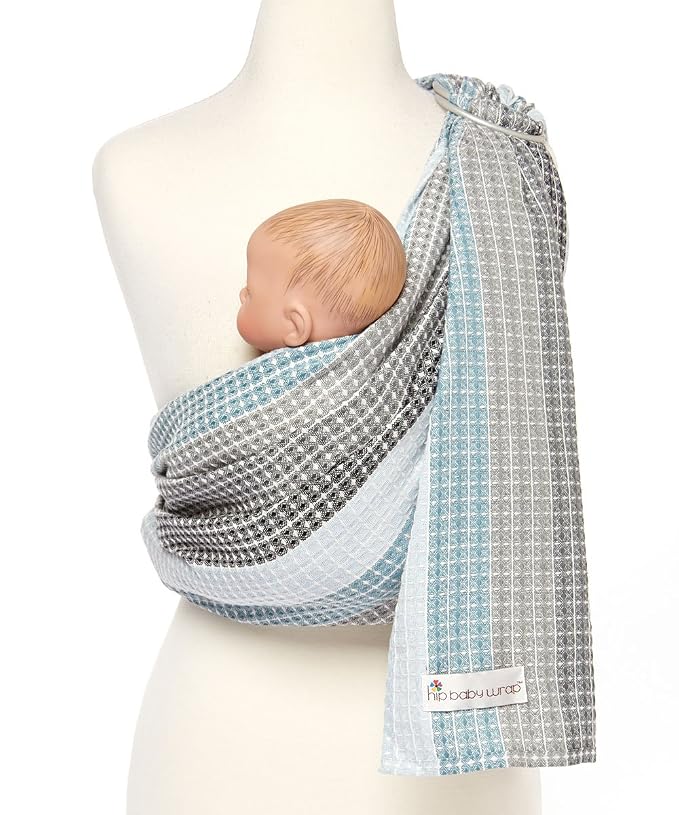 Hip Baby Wrap Ring Sling Baby Carrier - Image 9