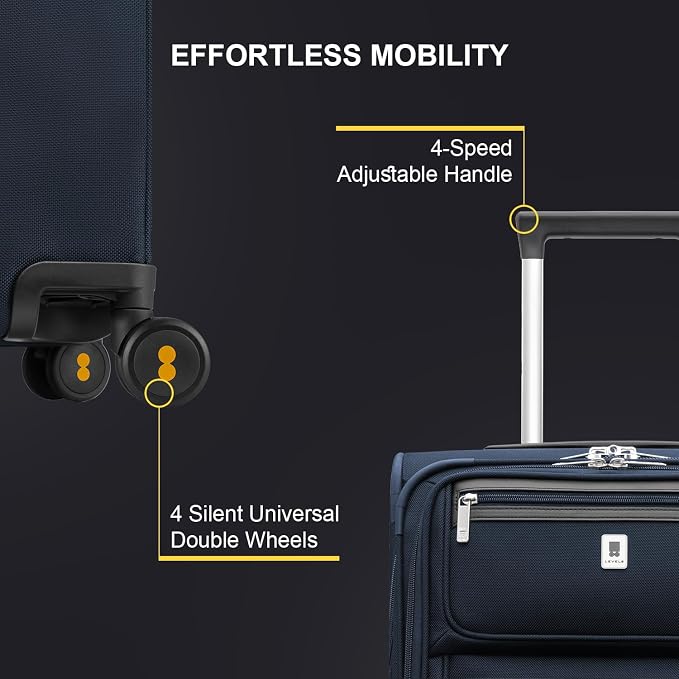 LEVEL8 Carry On Luggage Airline Approved - Image 6