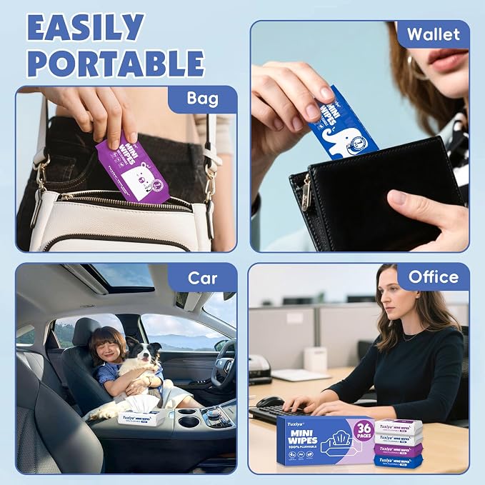 36 PackTravel Flushable Wipes - Image 7