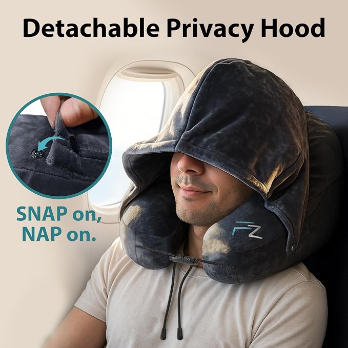 Air Inflatable Neck Pillow for Traveling on Plane - Image 5