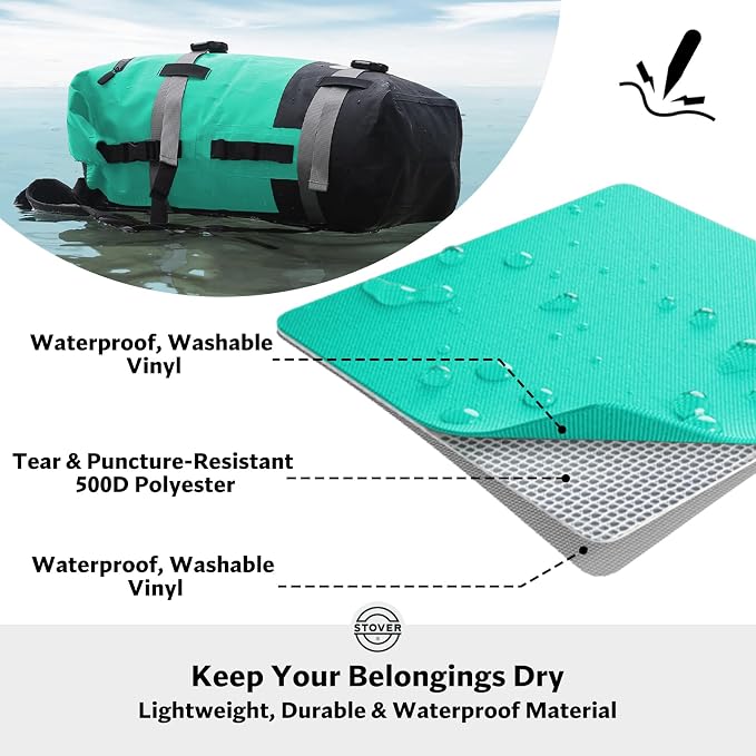 STOVER 5/10/25/30/40/55L Waterproof Backpack- Floating Dry Bag - Image 2