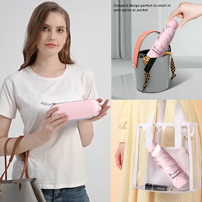 BAODINI Travel Mini Umbrella for Purse - Image 3