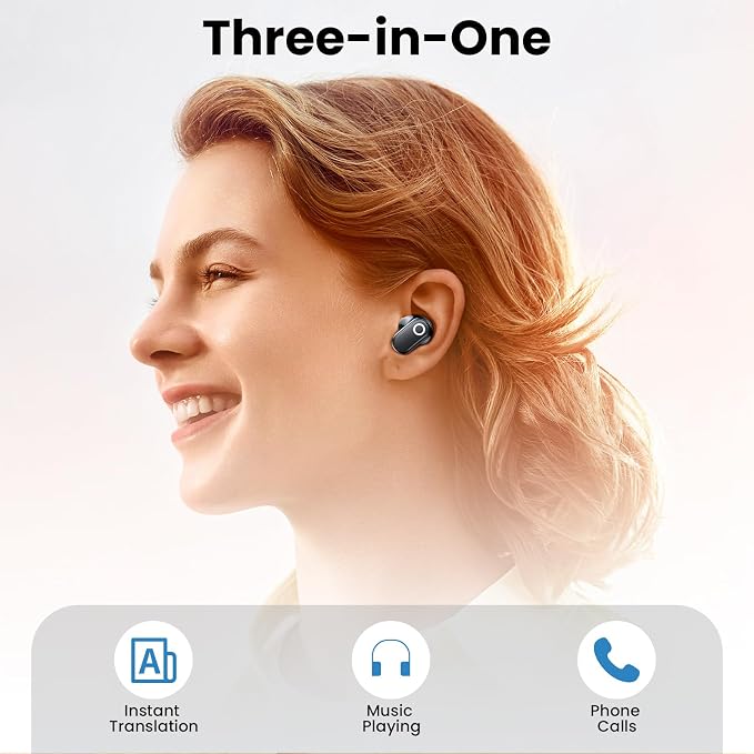 AI Translation Earbuds Real Time, 139 Language Translator Earbuds TWS 3-in-1 - Image 3