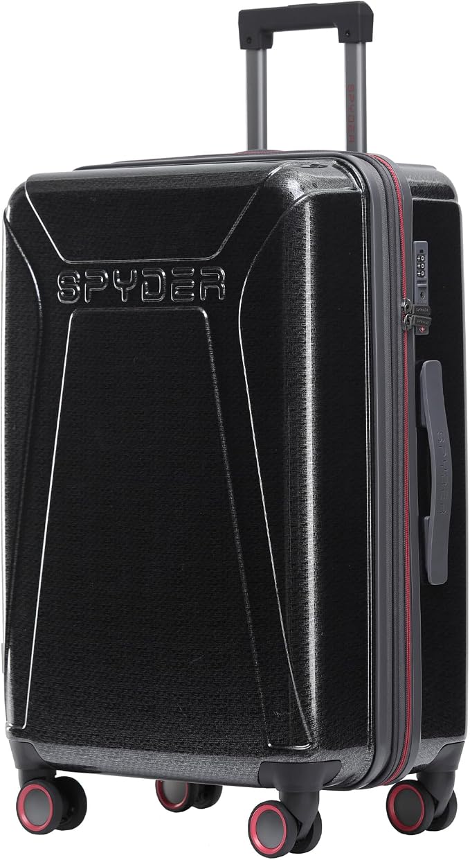 Spyder Traverse 25 Inch Medium Expandable Hardside Upright Suitcase by Spyder