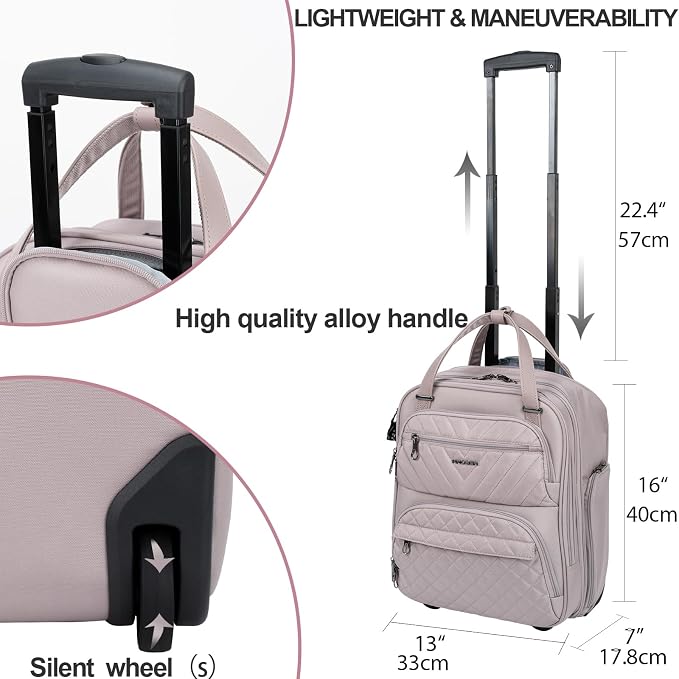 KROSER Carry On Underseat Multi-functional, 16-inch Underseater Lightweight - Image 3