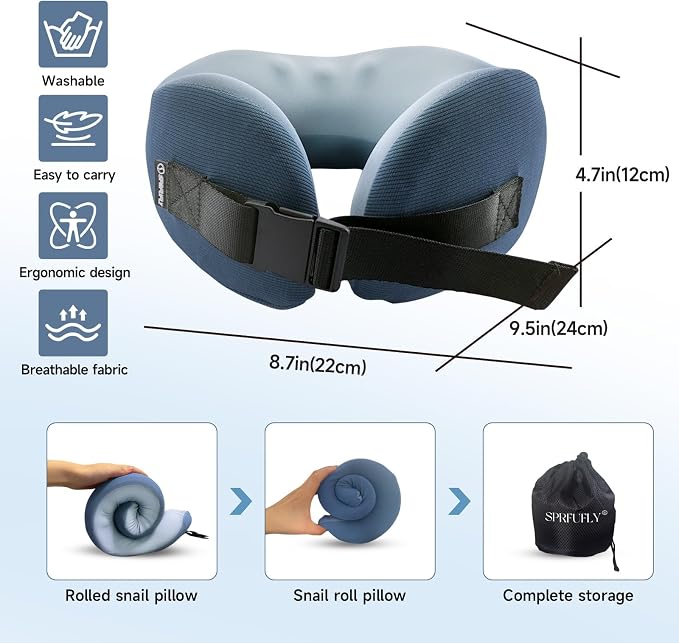 Travel Pillow/Neck Brace, Airplane Pillow - Image 2