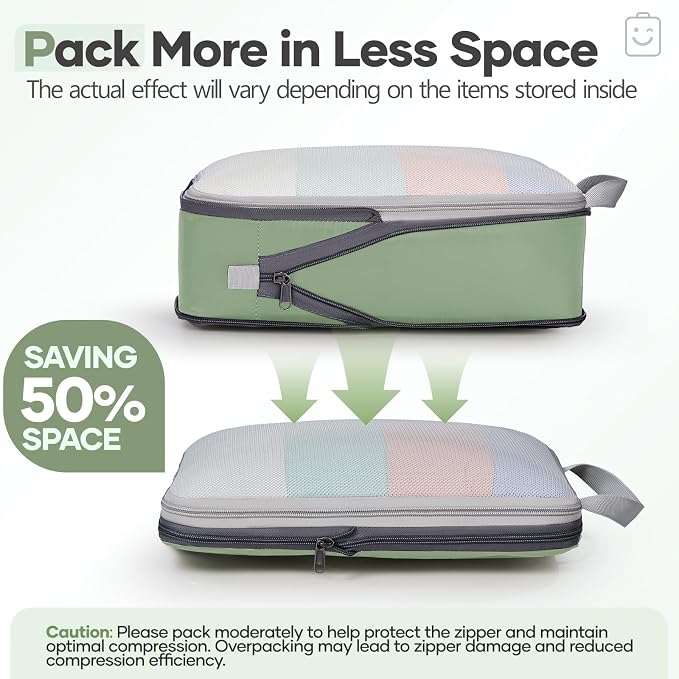 Veken 11 Set Compression Packing Cubes - Image 4