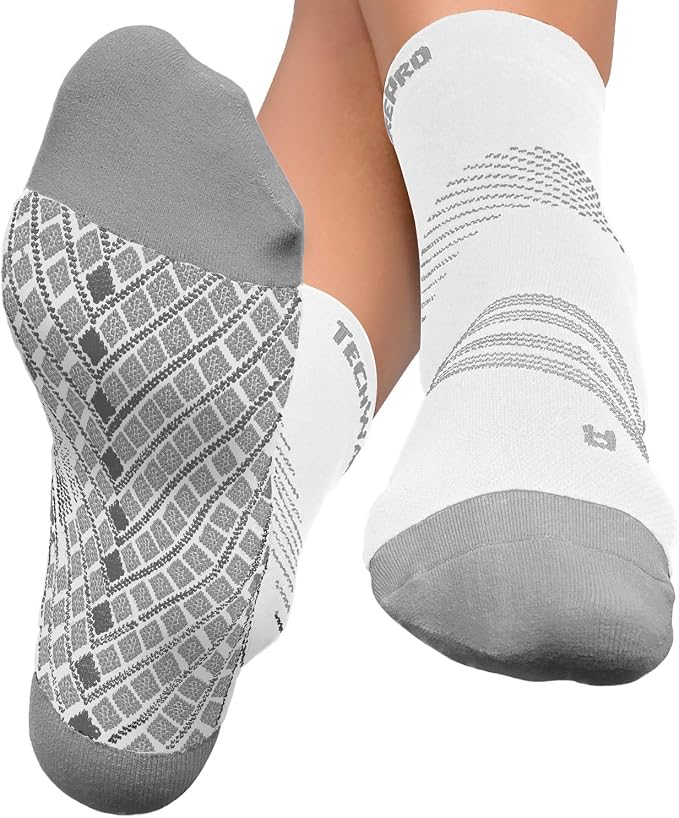 TechWare Pro Plantar Fasciitis Socks – Cushion Ankle Compression Socks Women & - Image 5