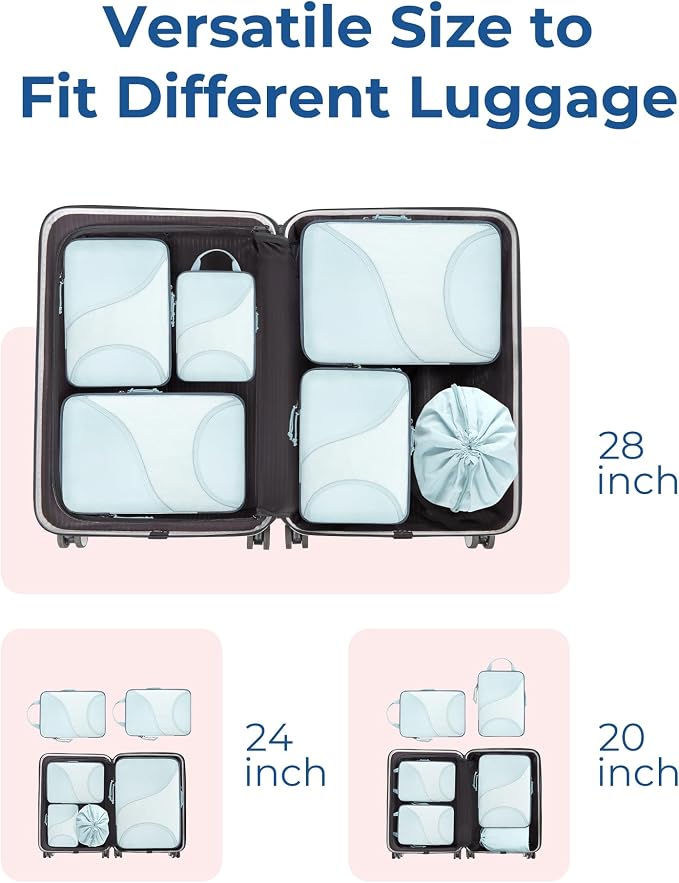 BAGSMART Compression Packing Cubes - Image 7