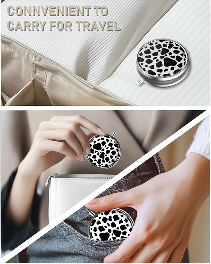 Pill Box, 3 Compartment Portable Travel Medicine Box - Image 7