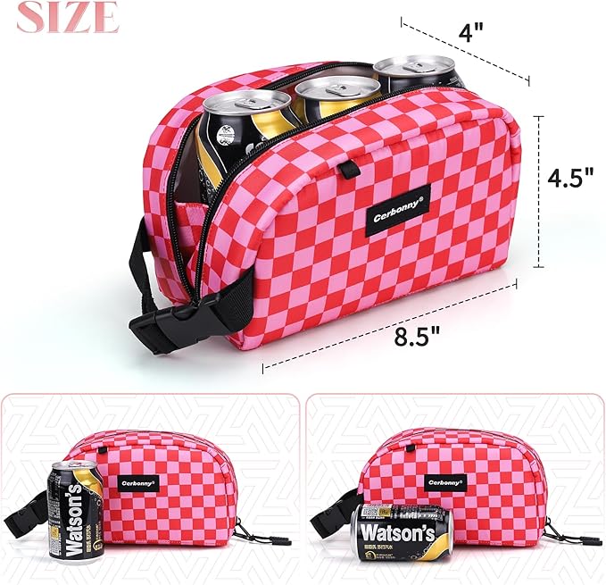 Cerbonny Small Cooler Bag Freezable Lunch Bag - Image 3