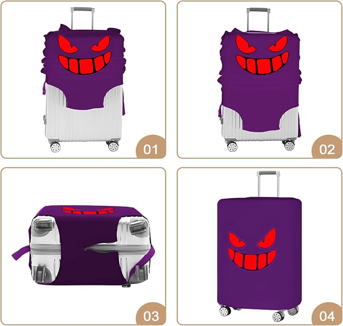 Travel Luggage Cover Thicker Spandex Suitcase Protector Elastic Washable - Image 6