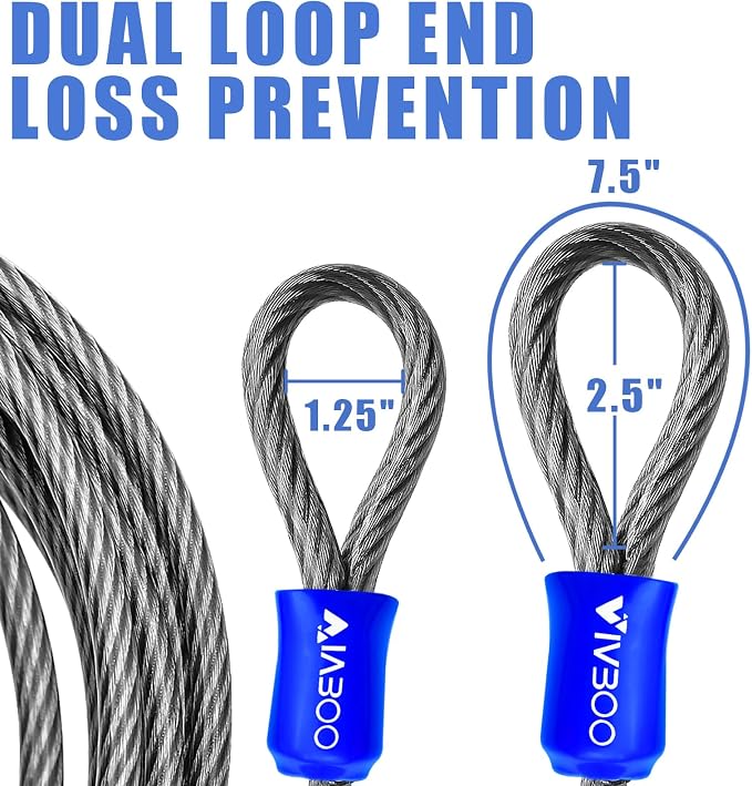 1/2Inch Heavy-Duty Security Cable Lock - Image 5