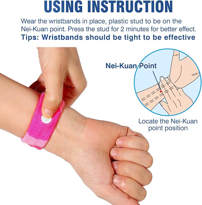 Motion Sickness Bands Anti Nausea Wristband - Image 3