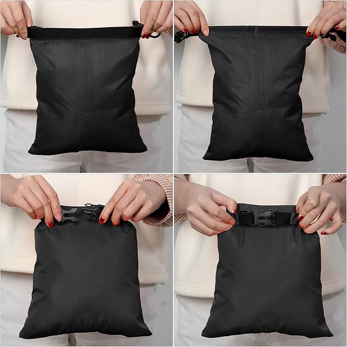 Shappy Waterproof Dry Bag Set 6 Sizes Lightweight Sacks and Long Adjustable - Image 5