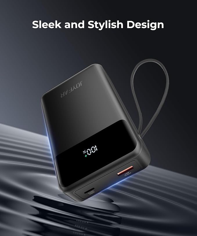 Portable-Charger-Power-Bank Travel Essentials Battery Pack USB C 30000mAh Built - Image 8