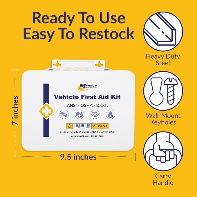 MFASCO Vehicle First Aid Kit - Image 3