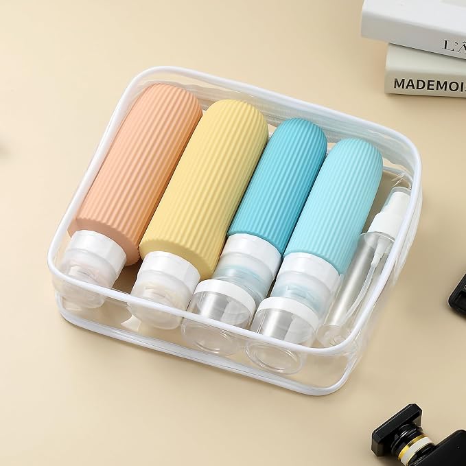 16 Pack Travel Bottles for Toiletries, Large 6oz Silicone Travel Containers jar - Image 7