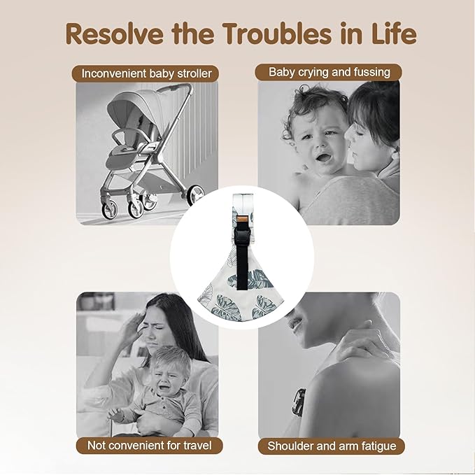 Baby Sling Carrier, Toddler Carrier, 2025 New Baby Sling, Portable and - Image 6