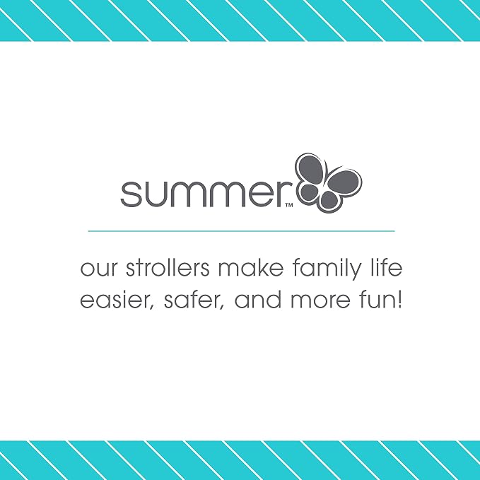 Summer Infant 3Dlite Convenience Stroller, Large Seat Area, 4 Position Recline - Image 7