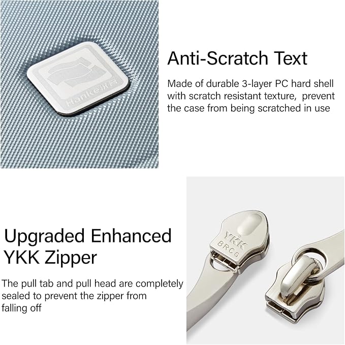 Hanke Top Opening 24 Inch Luggage - Image 3