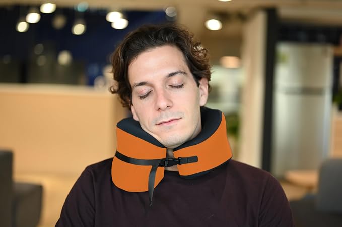 C CUSHION LAB Travel Pillow, Award-Winning Patented Ergonomic Design - Image 3