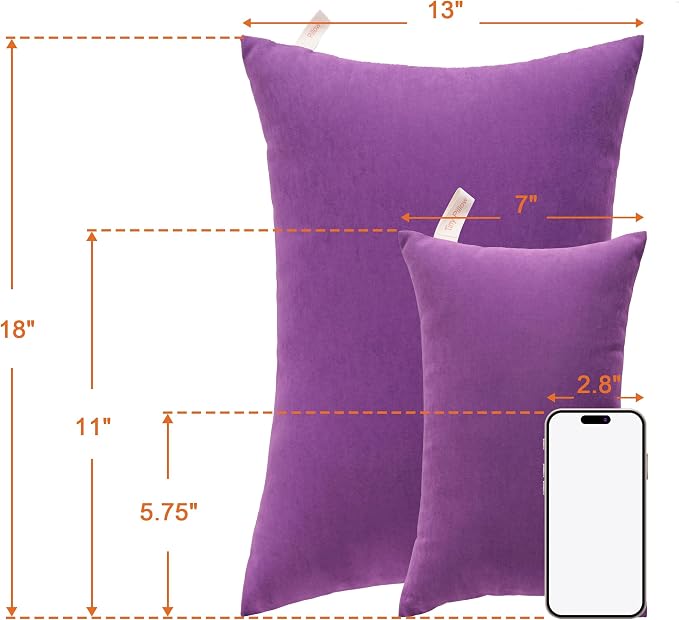 NTBAY Tiny Pillows, Down Alternative 7"x11" Microfiber Mini Pillows - Image 5