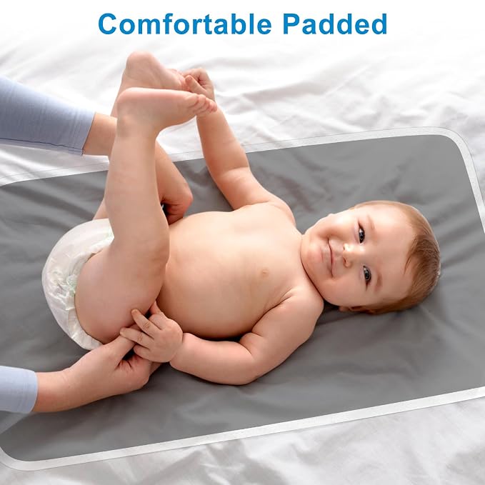 Accmor Portable Diaper Changing Pad, Waterproof Foldable Baby Changing Mat - Image 4
