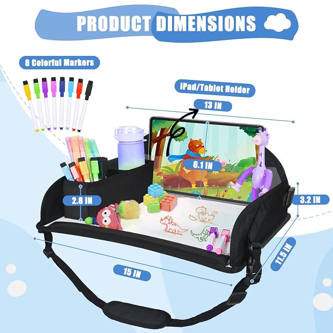 Upgraded Kids Travel Tray for Airplane - Image 6