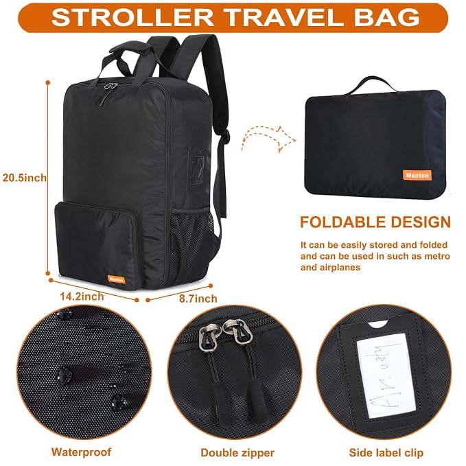 Mactso Stroller Travel Bag Compatible - Image 5
