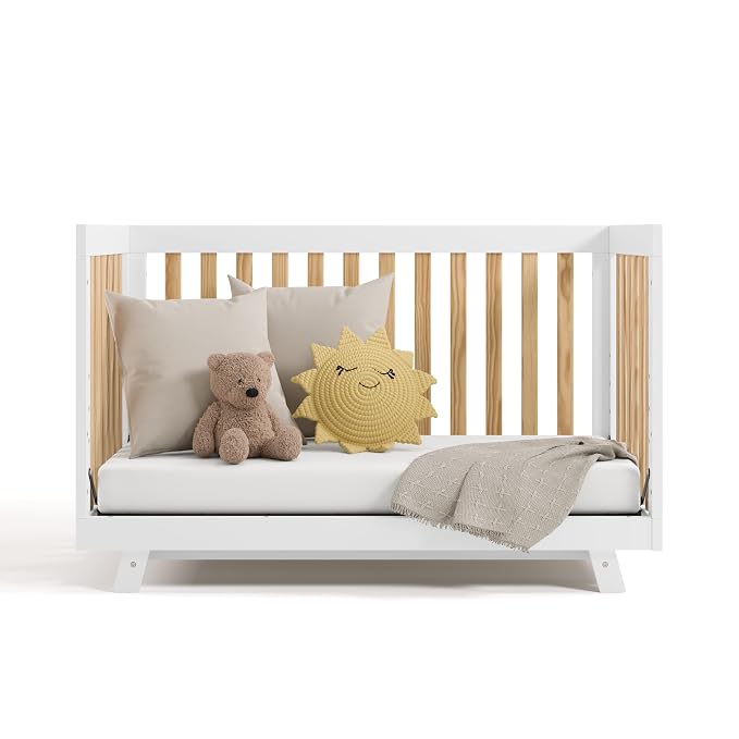 Storkcraft Beckett Grow-with-Me Convertible Crib – GREENGUARD Gold Certified - Image 12