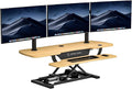 VERSADESK 48 Inch Extra Wide Electric Standing Desk Converter, PowerPro™ Height by VERSADESK