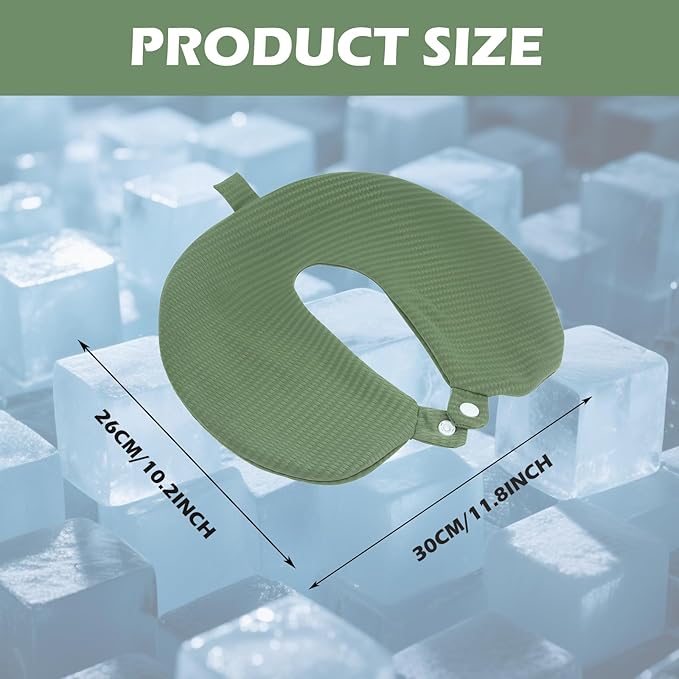 Travel Neck Pillow Cover, Neck Pillow Case - Image 2