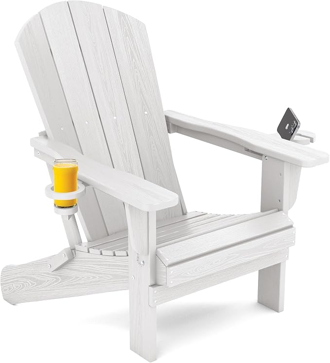 SERWALL Adirondack Chair with Cup Holders by SERWALL