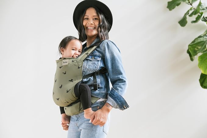 Baby Tula Lite Ripstop Nylon Compact Baby Carrier, Lightweight & Ergonomic - Image 5