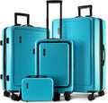 Hard Shell Luggage Sets with Spinner Wheels 4 Piece, Expandable Large Suitcases by TravelArim