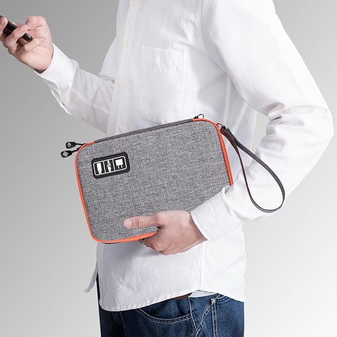 Electronics Travel Organizer, Portable Waterproof Electronic Travel Storage Bag - Image 5