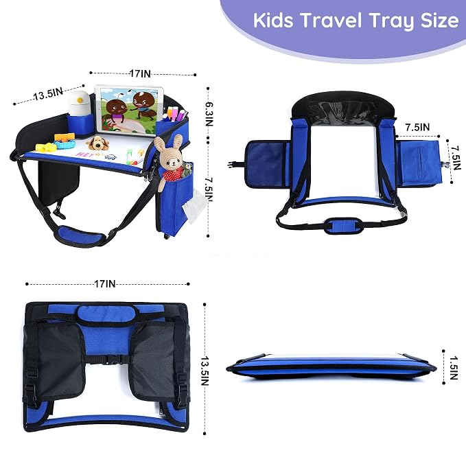 2Pcs‎ Kids Travel Tray, Kids Travel Trays - Image 7