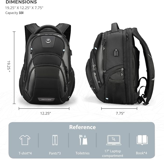 Swissdigital Design TSA Business Laptop Backpack - Image 2