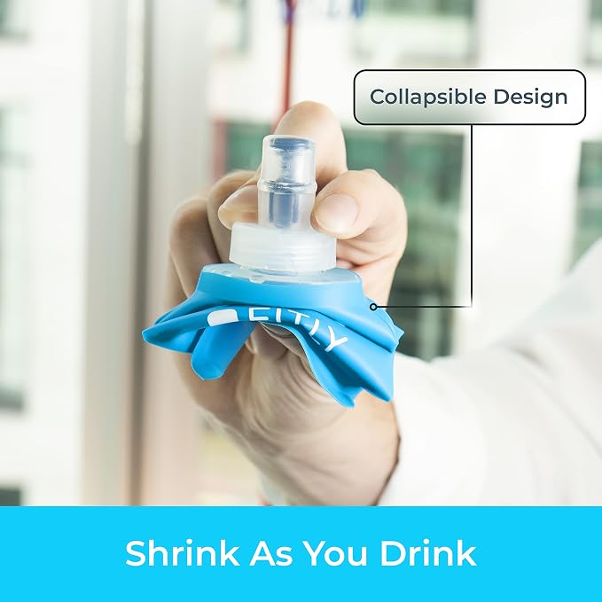 Soft Flask - Shrink As You Drink Soft Water Bottle - Image 3